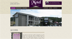 Desktop Screenshot of motellansealeau.com